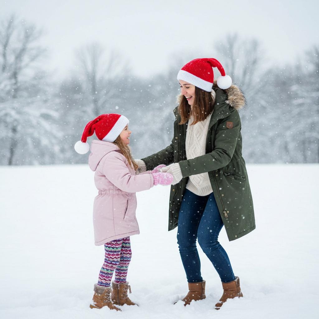 Парні в'язані шапки Family Look для Мами та Доньки, ручна робота від PRIGRIZ - Зображення 4