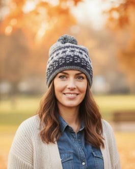 Парні в’язані шапки Family Look (3 шт) для всієї родини: Зворушливий стиль Мама-Тато-Дитина, ручна робота від PRIGRIZ