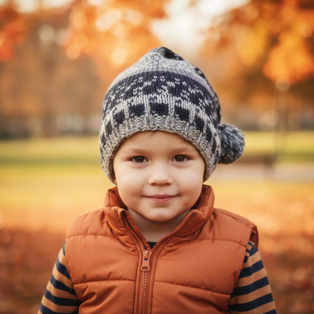 Парні в'язані шапки Family Look (3 шт) для всієї родини: Зворушливий стиль Мама-Тато-Дитина, ручна робота від PRIGRIZ - Зображення 4