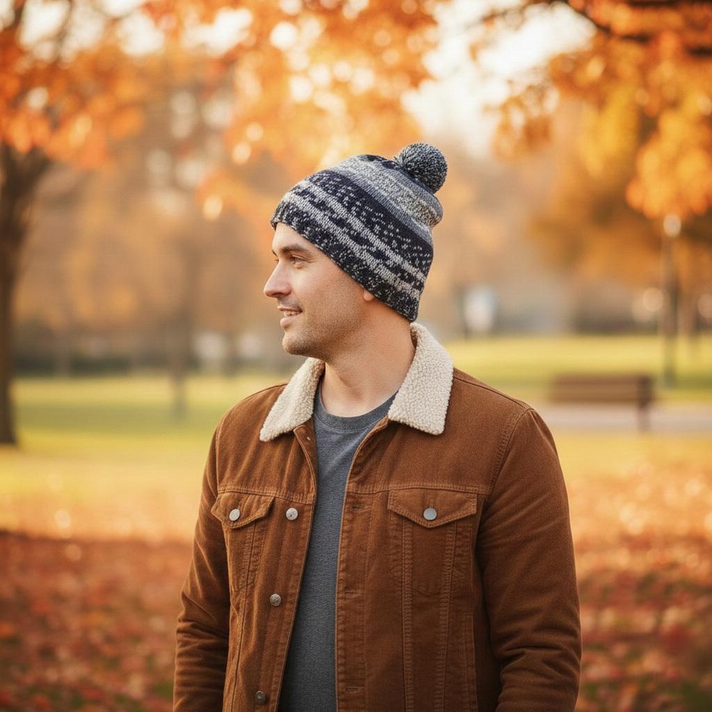 Парні в'язані шапки Family Look (3 шт) для всієї родини: Зворушливий стиль Мама-Тато-Дитина, ручна робота від PRIGRIZ - Зображення 3