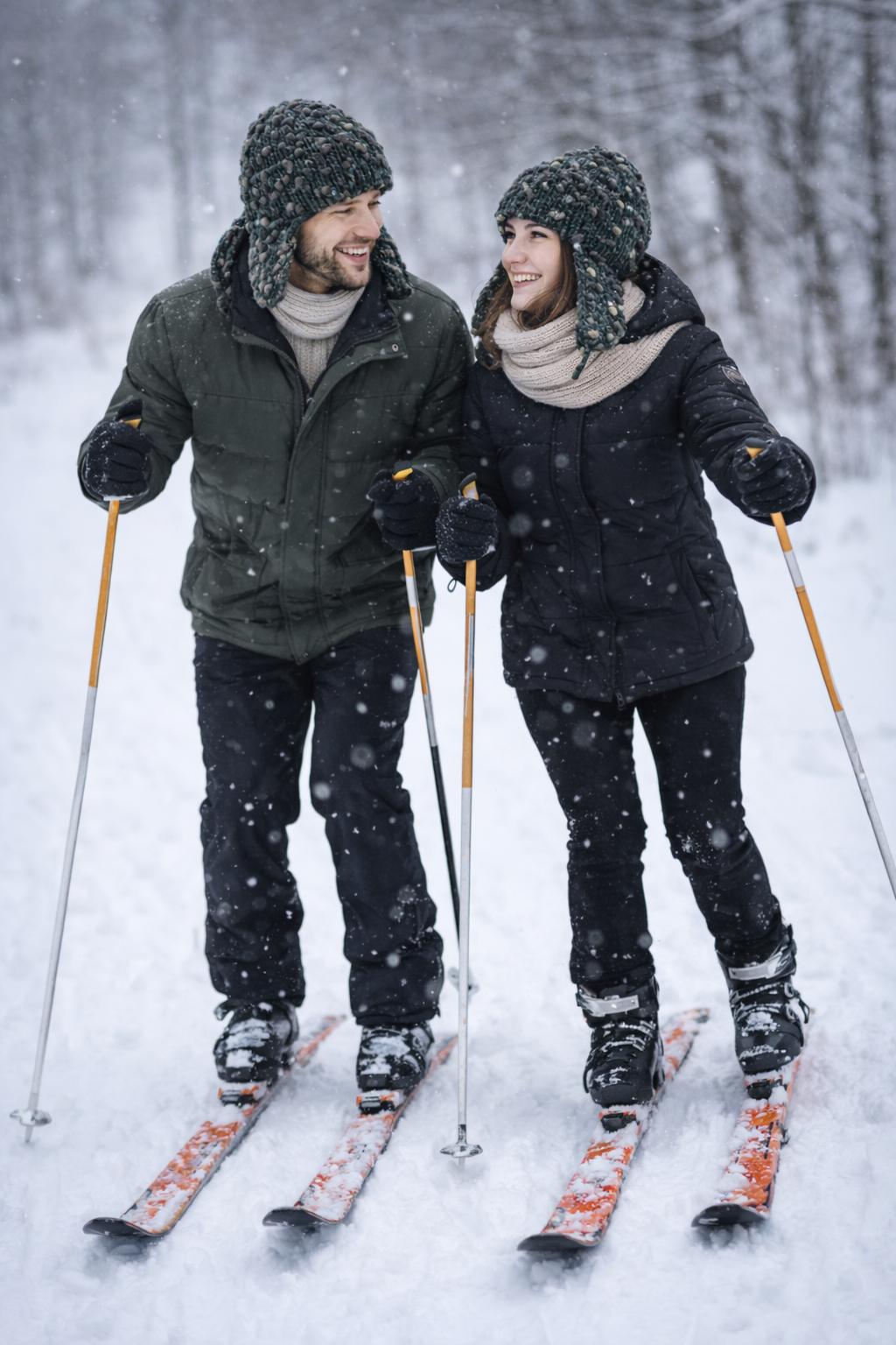 Парні шапки вушанки Family Look для неї та для нього, ручна робота PRIGRIZ — подарунок до дня закоханих - Зображення 3